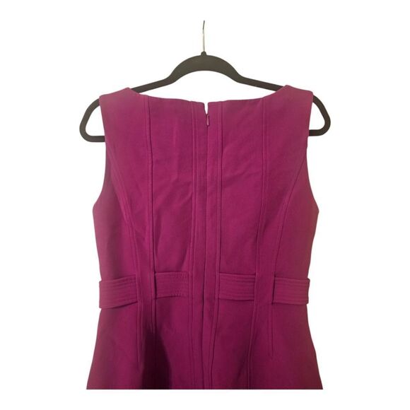 LDT Anne Marie Stretch Crepe Solid Sleeveless Dress - Size 6 - Picture 5 of 9